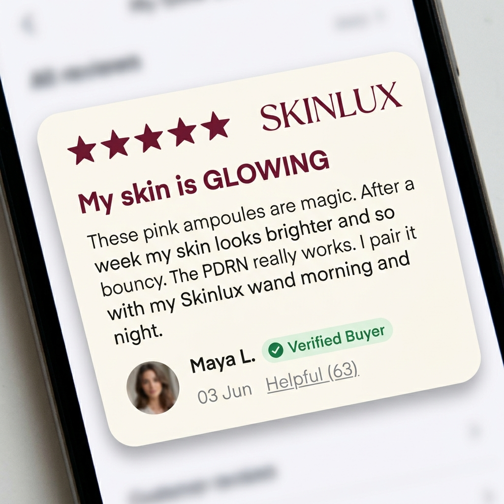 Skinslux PDRN Pink One Day Serum