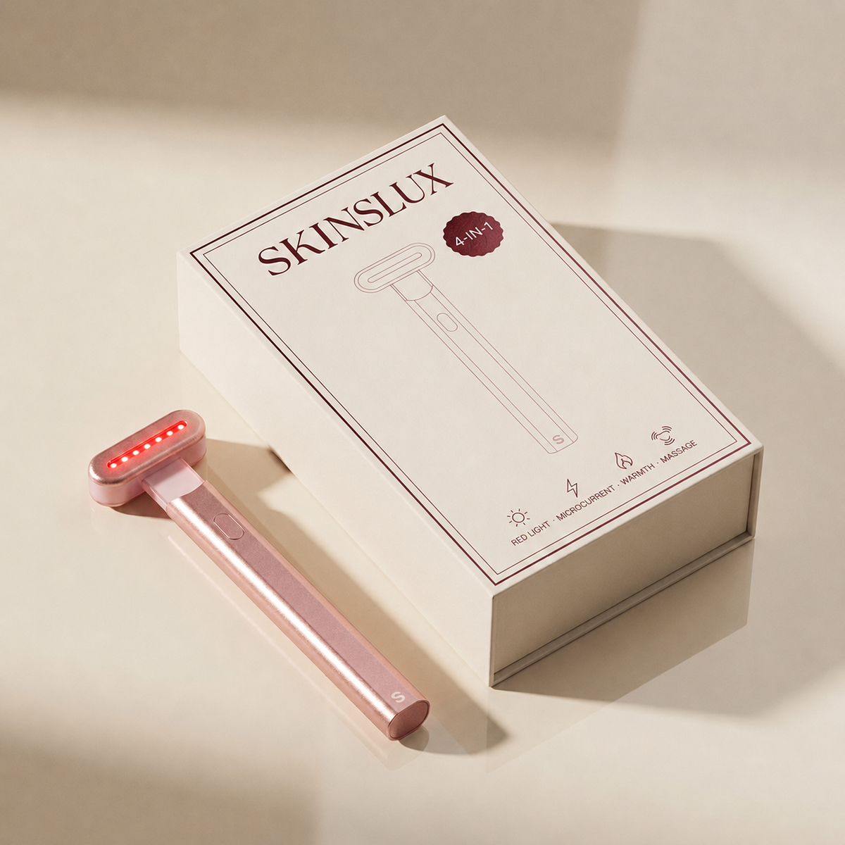 Skinslux 4-in-1 Skincare Wand